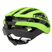 Polisport Light Pro fietshelm met ventilatiegaten en dial-retentiesysteem, zwart met verstelbare band en veiligheidskenmerken