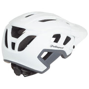 Polisport Mountain Pro MTB fietshelm met afneembaar vizier en ventilatiegaten, geschikt voor mountainbiken.