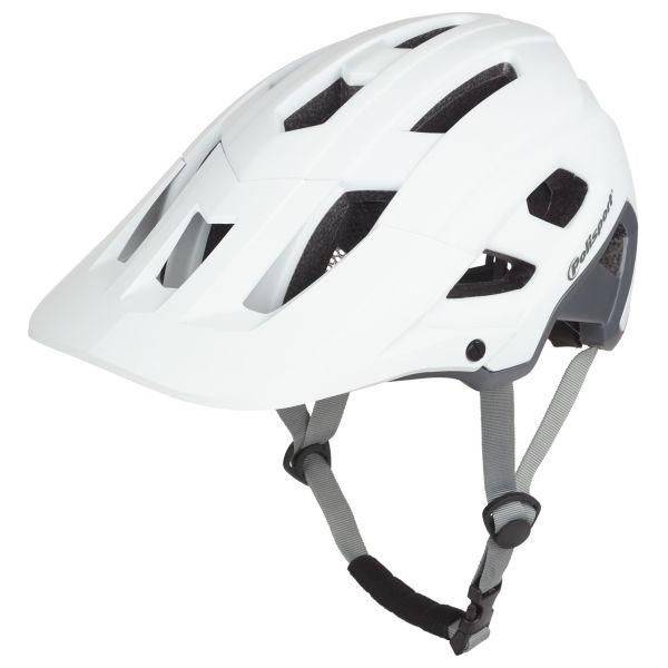Polisport Mountain Pro MTB fietshelm met afneembaar vizier en ventilatieopeningen, geschikt voor mountainbiken.