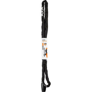 AXA Absolute 5 kettingslot met 5 mm diameter en polyester hoes, stevig en veilig voor fietsbeveiliging.