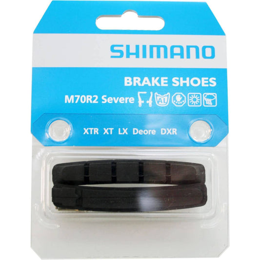 Shimano Remblokrubber V-Br M70R2 + 1Mm - Le Coq Wielerartikelen