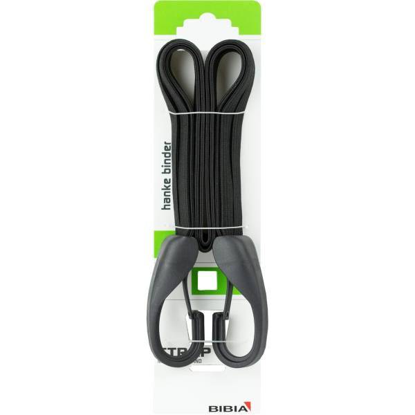 Widek snelbinder Hanke 57 cm met 4 banden en grote veiligheidshaak voor stevige bevestiging en transport.