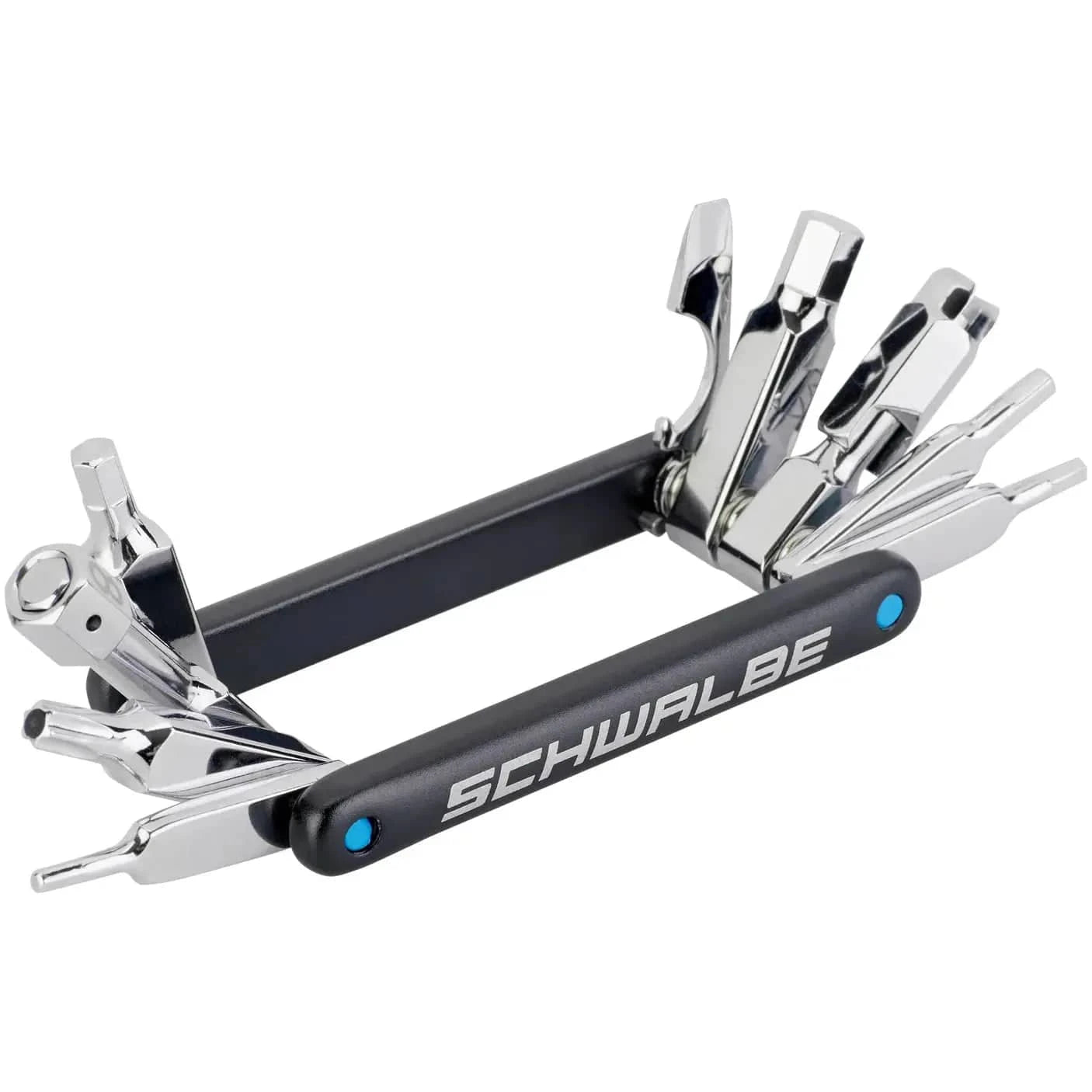 Schwalbe Multitool 2.0 9 Functies 9,5 Cm Zwart/Zilver - Le Coq Wielerartikelen