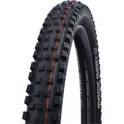 Schwalbe Magic Mary 27.5" MTB buitenband met zwarte vouwband, ADDIX Soft, Super Gravity, 65-584, geschikt voor trail en gravity.