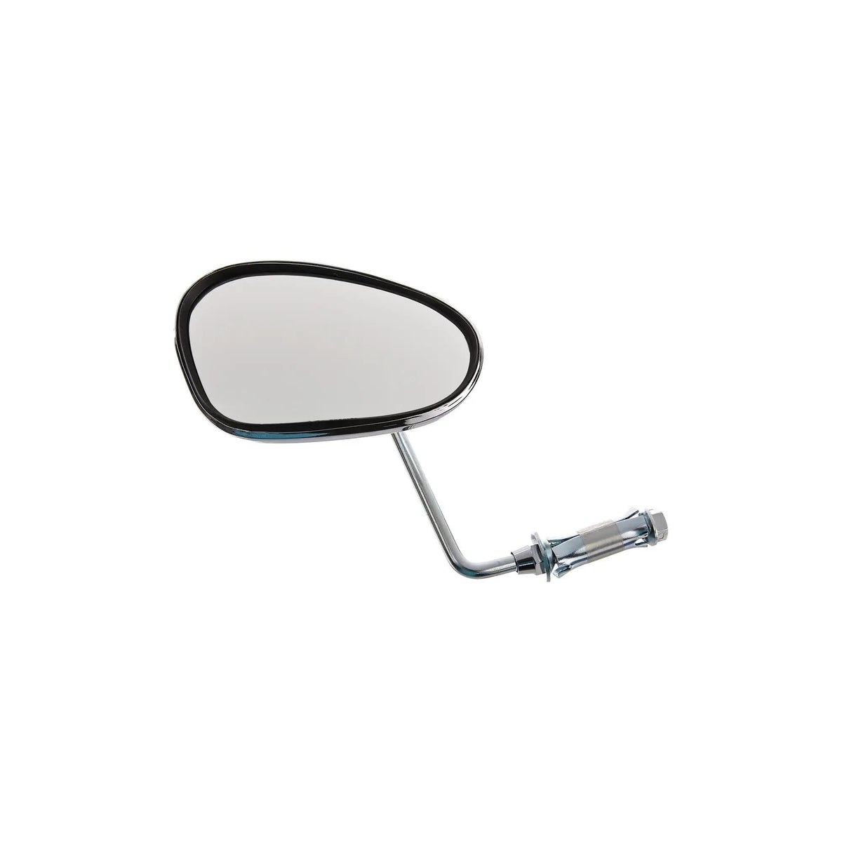 Linker fietsspiegel Busch & Müller Spiegelhercules 913/4Vl, voor veilig zicht op de weg, zwart kunststof frame en verstelbare arm