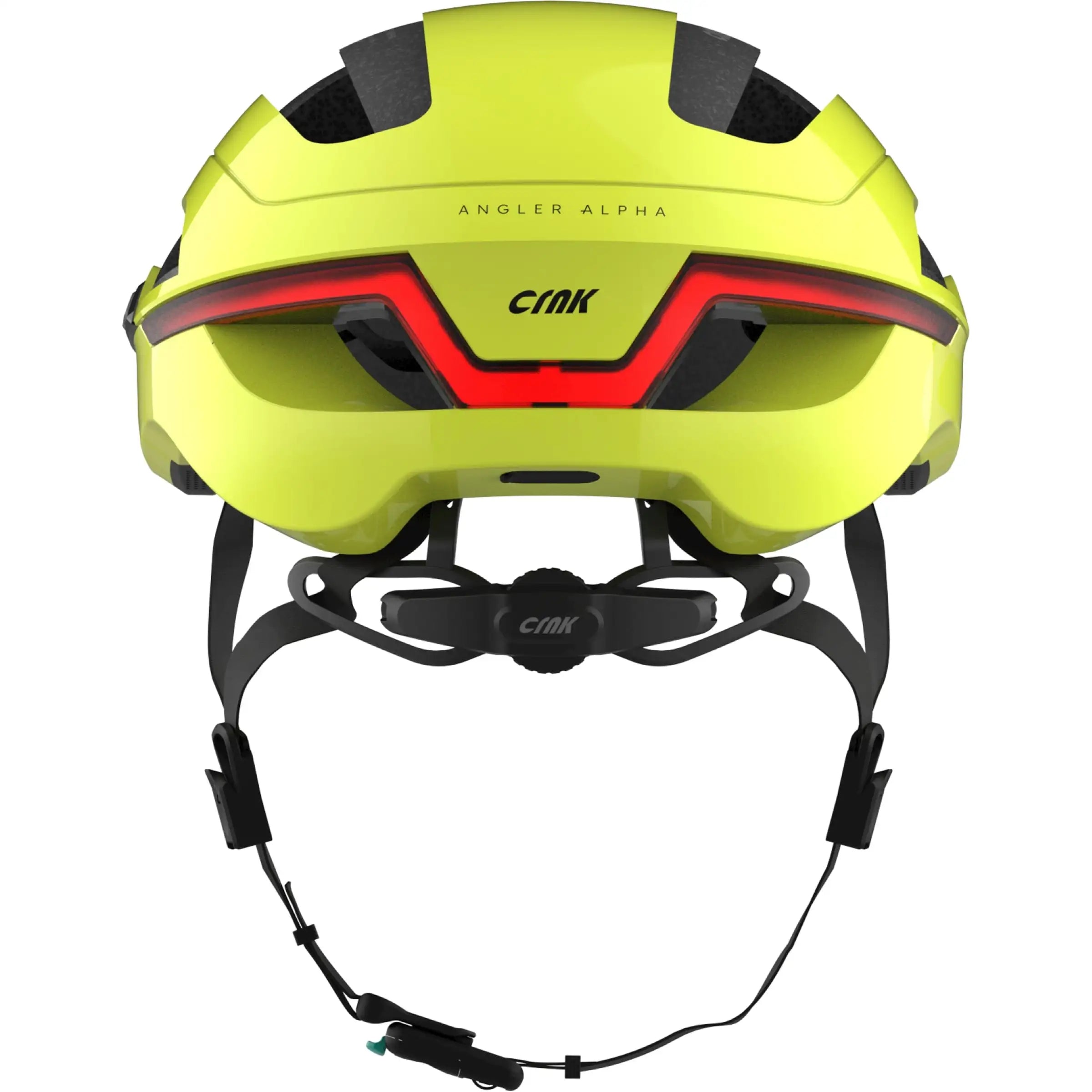 Crnk racefietszadelhelm voor wielrenners, lichtgewicht en aerodynamisch, met ventilatieopeningen voor optimale koeling.