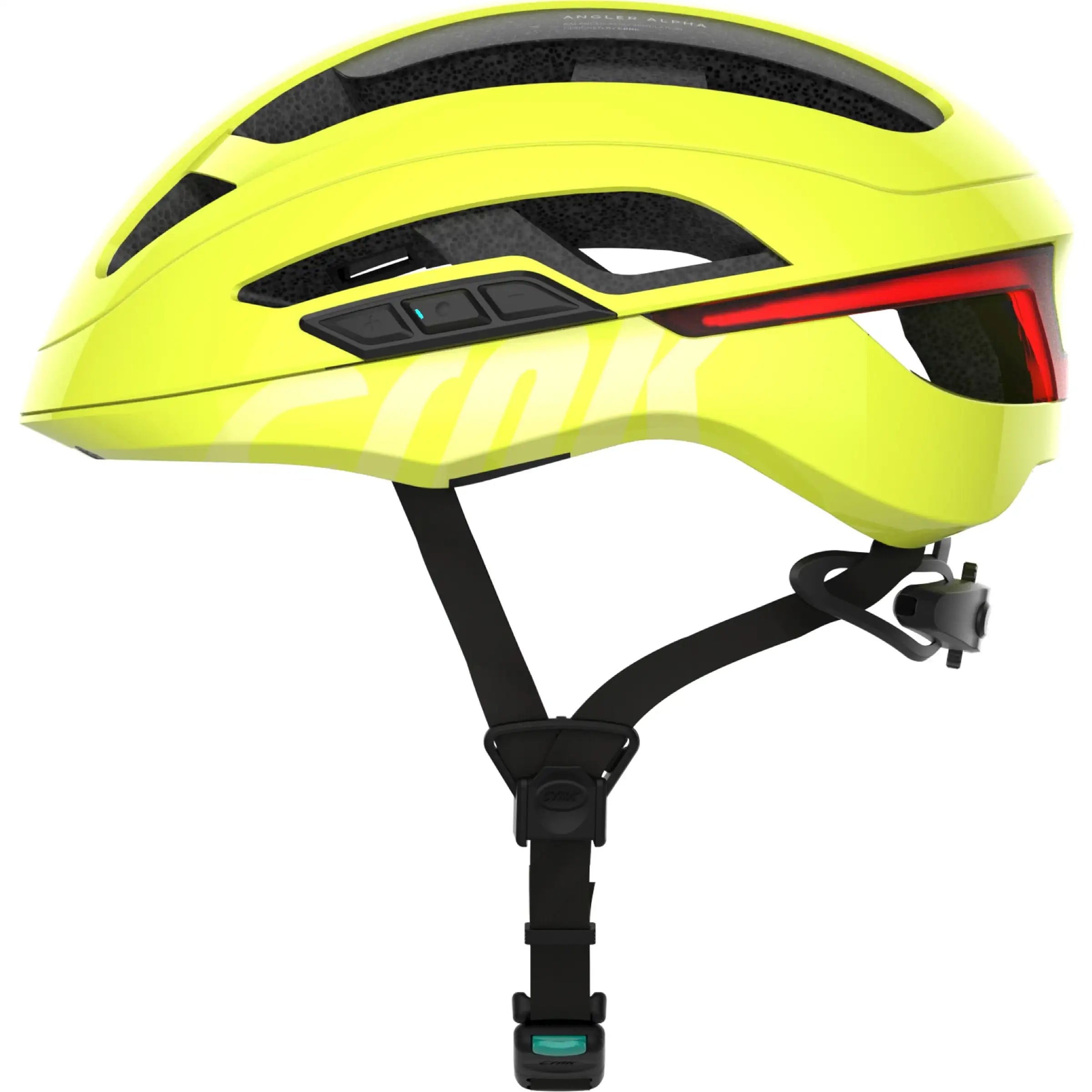 Crnk racefietshelm Angler, lichtgewicht fietshelm met aerodynamisch ontwerp en ventilatiegaten, geschikt voor wielrenners.