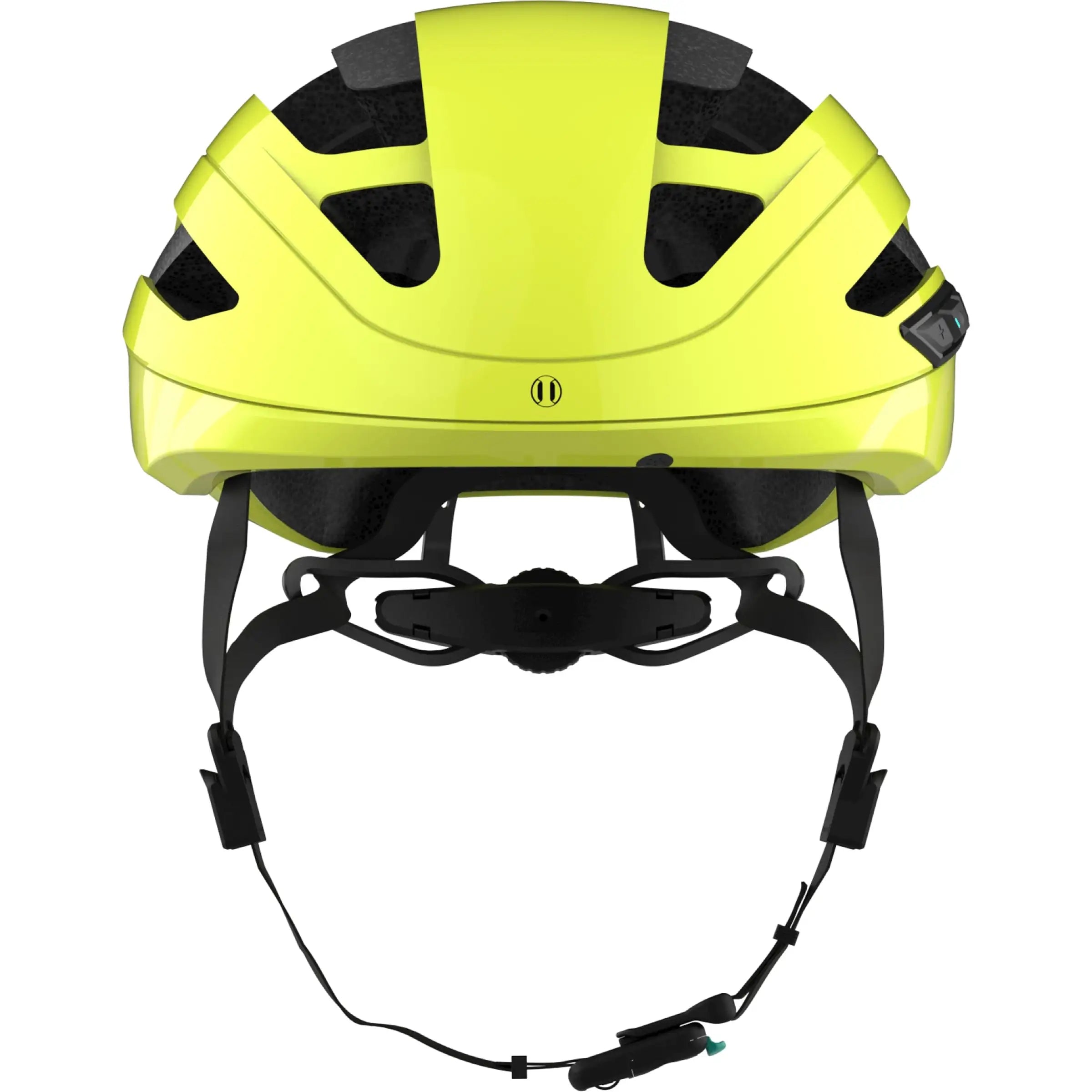 Crnk racefietshelm Angler met aerodynamisch ontwerp en ventilatiegaten, geschikt voor wielrenners.