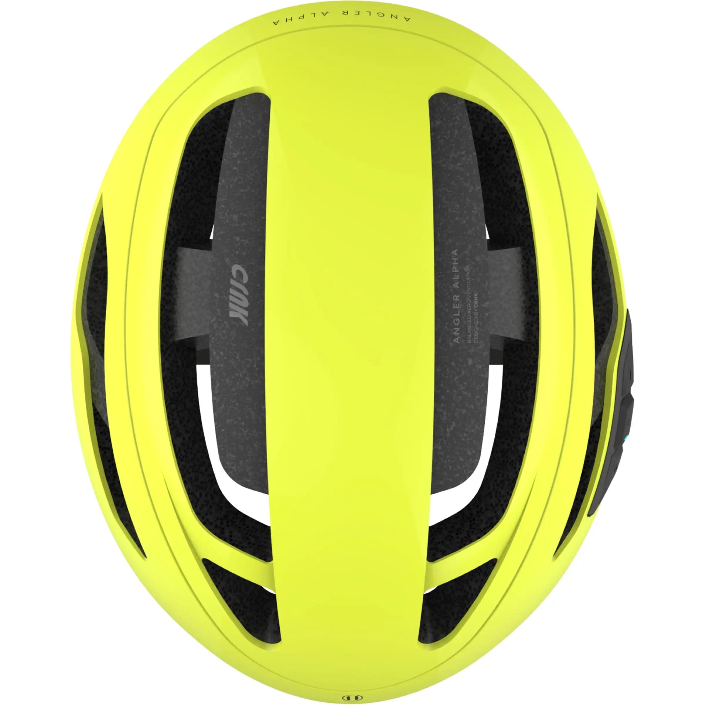 Crnk Racefiets helm Angler, lichtgewicht fietshelm met ventilatiegaten en verstelbare banden voor racefietsers.