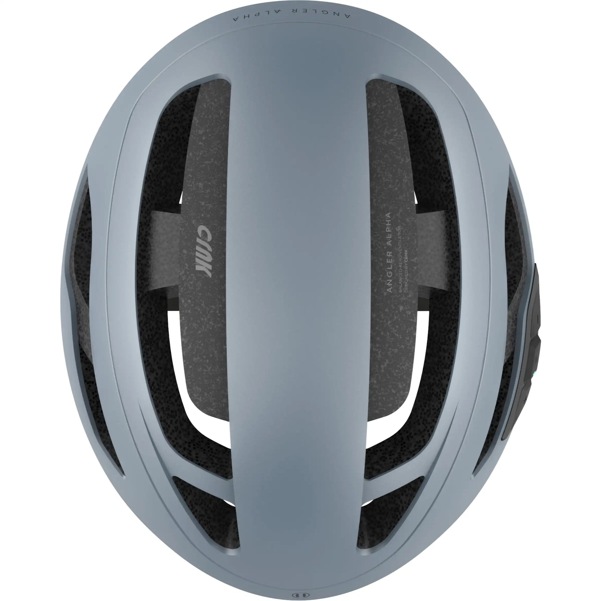 Crnk racefiets helm Angler met aerodynamisch ontwerp en ventilatiegaten, geschikt voor fietsers en wielrenners