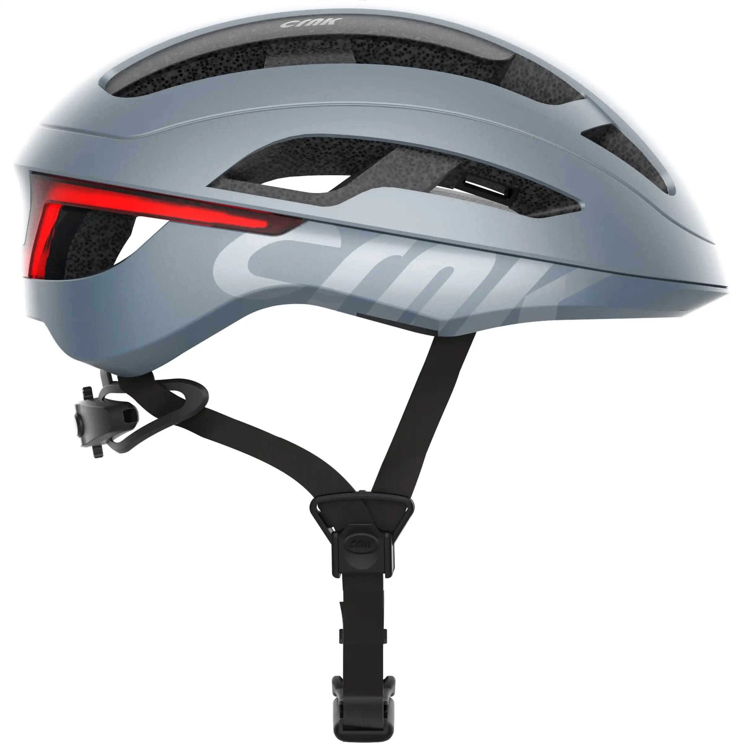 Crnk racefietshelm Angler met aerodynamisch ontwerp en ventilatiegaten, geschikt voor wielrenners op de racefiets.