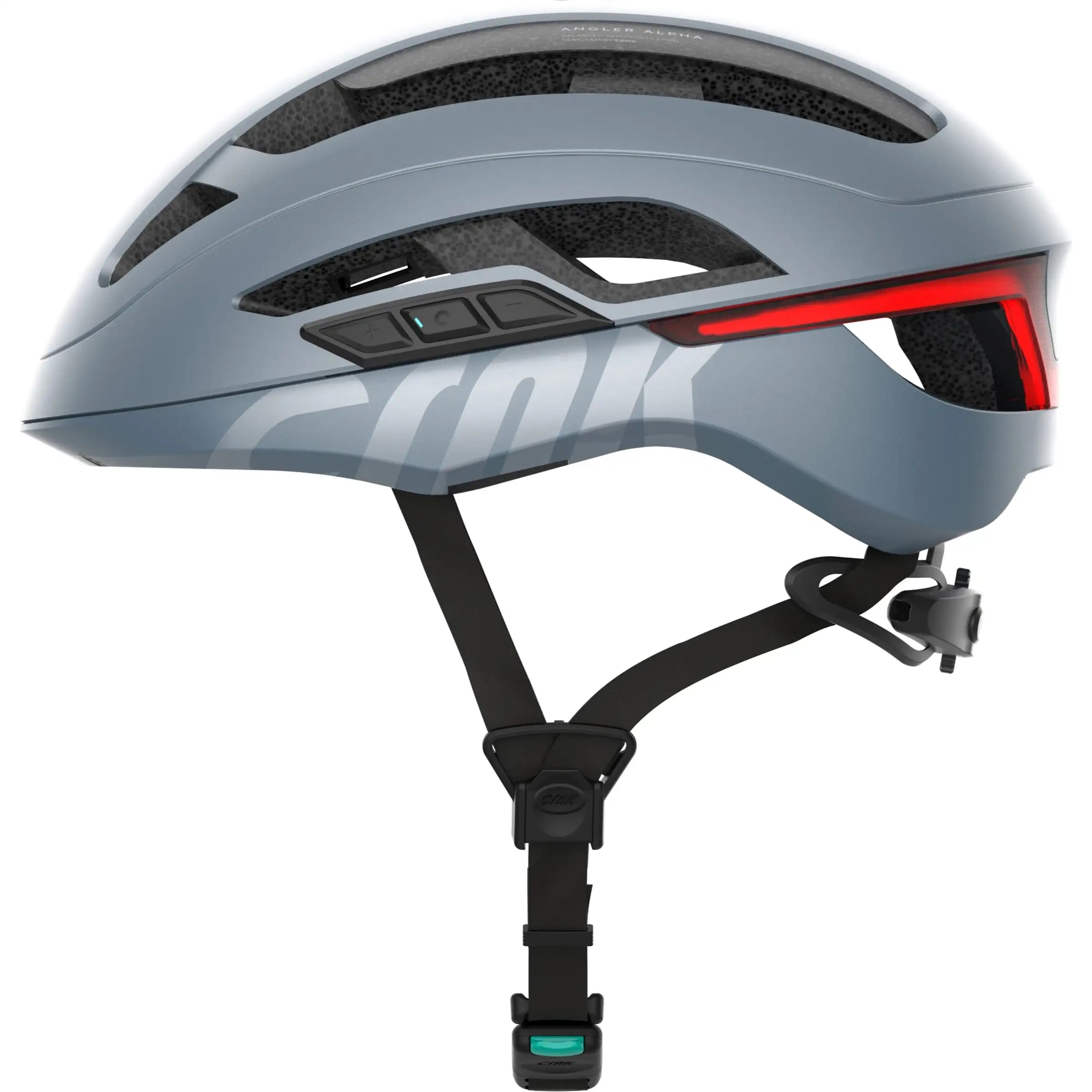 Crnk racefietshoofdbescherming met ventilatieopeningen, geschikt voor wielrenners, gemaakt door Crnk.