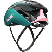 Abus Gamechanger 2.0 racefiets helm met aerodynamisch ontwerp en Blade ventilatiegaten, zichtbaar op de afbeelding.