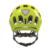 Abus Youn-I 2.0 kinderfietszadel met helm, kleurrijk ontwerp voor twee generaties, veilig en comfortabel voor kinderen