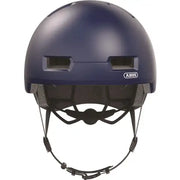 Abus Skurb Urban Safety MTB-helm met ventillatie en verstelbare riem, geschikt voor stads- en mountainbiketoepassingen.