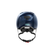 Abus Skurb kinderskaterhelm in-mold met verstelbare riem en ventilatiegaten voor veilig en comfortabel fietsen.