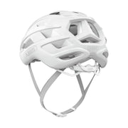 Abus Airbreaker 2.0 racefietshelm, ultralicht en goed geventileerd, ligt op een witte achtergrond.