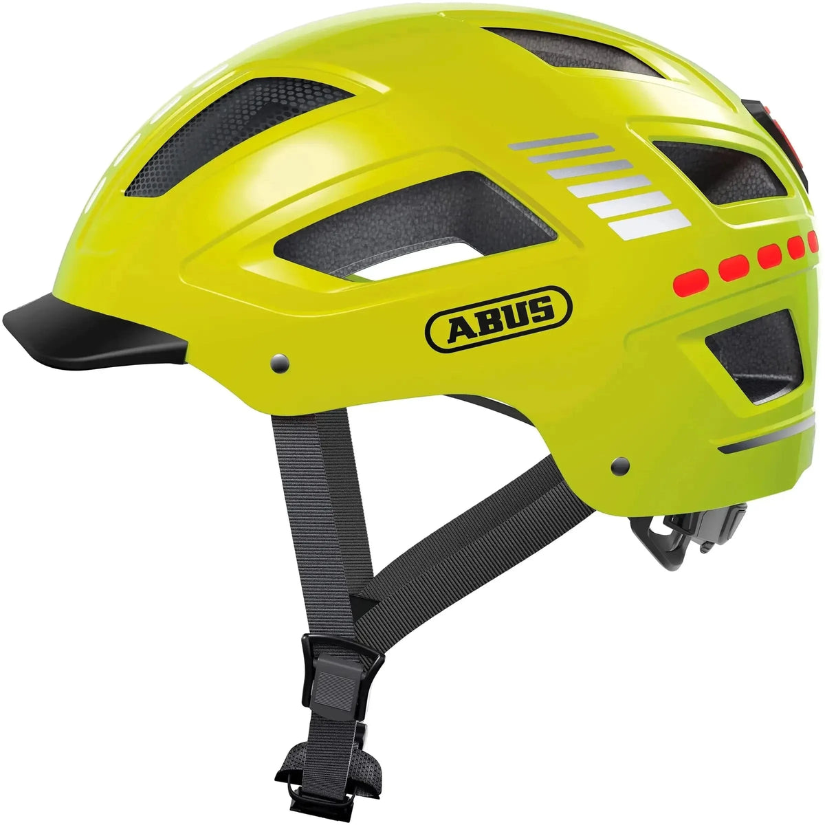 Abus Hyban 2.0 LED Speed Pedelec fietshelm met verstelbare pasvorm en geïntegreerde led-verlichting, zwart.