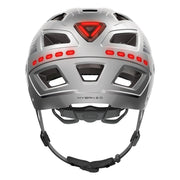 Abus Hyban 2.0 LED Speed Pedelec fietshelm met verstelbare pasvorm, zichtbaar op de afbeelding.
