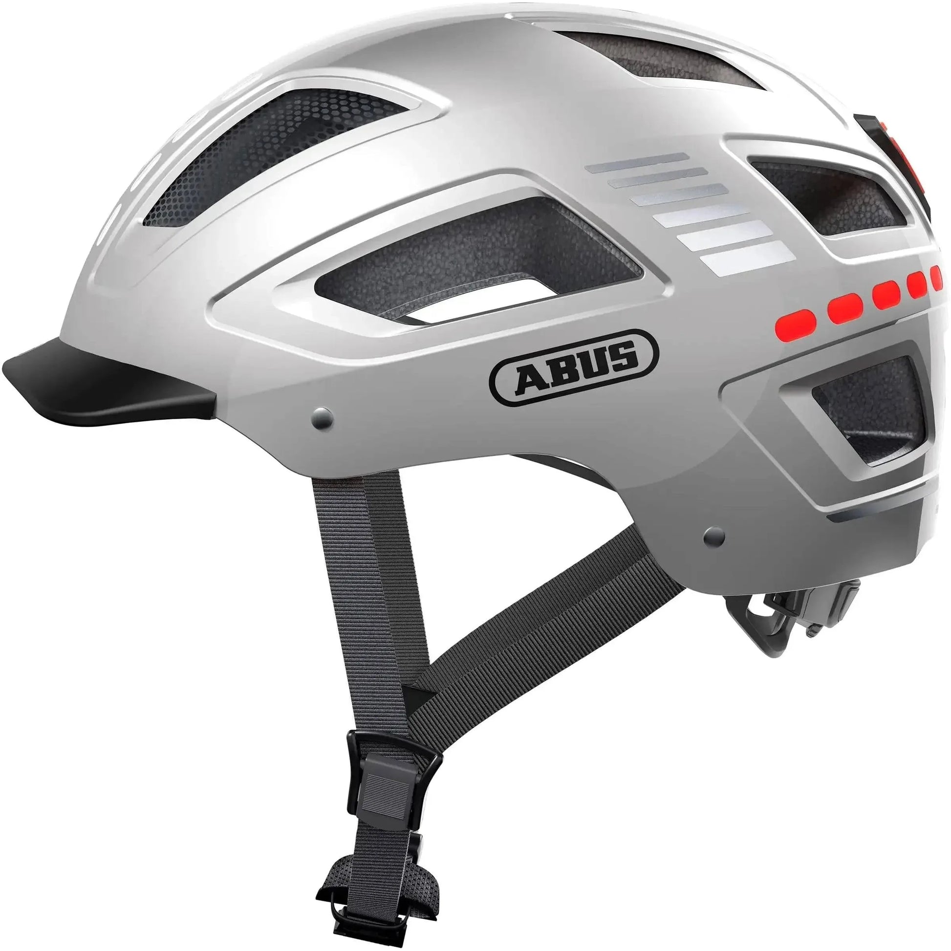 Abus Fietshelm Hyban 2.0 Led - Le Coq Wielerartikelen