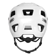 Abus Motrip MTB fietshelm met diepe pasvorm en ventilatieopeningen, geschikt voor mountainbiken en off-road rijden.