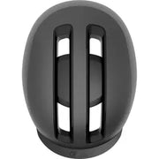 Abus Hud-Y urban e-bike helm met magnetisch USB-achterlicht, lichtgewicht en veilig ontwerp voor stadsfietsen.