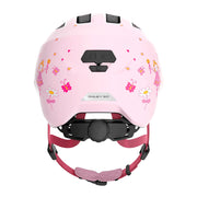 Abus Smiley 3.0 kinderfietshelm voor meisjes en jongens, kleurrijk en veilig met ventilatiegaten en verstelbare band.