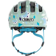 Abus Smiley 3.0 kinderfietshelm voor meisjes en jongens, kleurrijk en veilig, met ventilatieopeningen en verstelbare band.