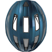 Abus Macator racefietshelm met goede ventilatie en sportief ontwerp, geschikt als instaphelm voor wielrenners.