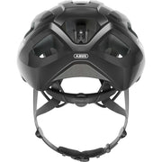 Abus Macator racefietshelm met goede ventilatie, sportief ontwerp en comfortabele pasvorm, geschikt voor wielrenners.