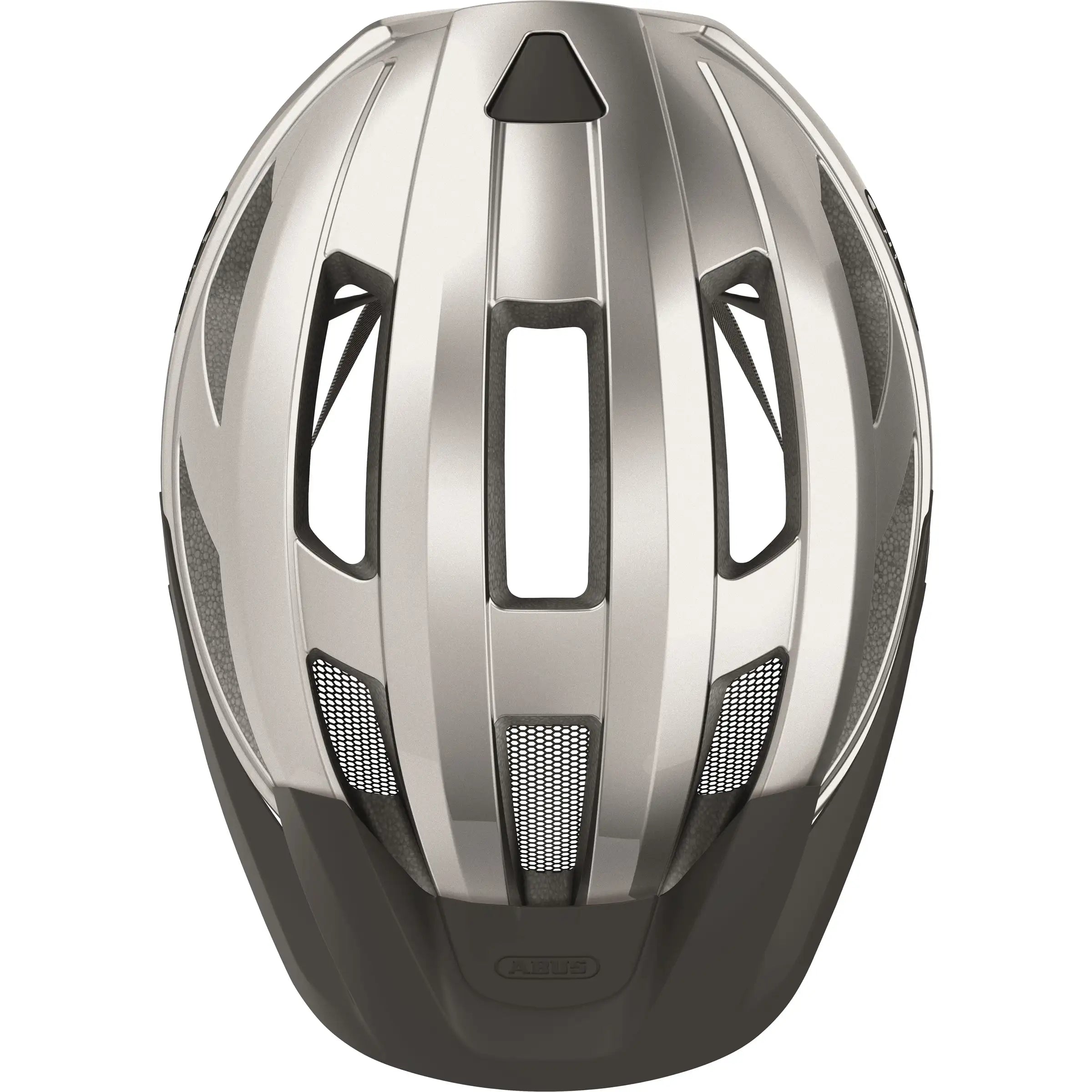 Abus Macator racefietshelm met goede ventilatie en sportieve uitstraling, lichtgewicht instaphelm voor wielrenners, zwart met aerodynamisch ontwerp