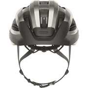 Abus Macator racefietshelm met goede ventilatie en sportief ontwerp, lichtgewicht instaphelm voor wielrenners.