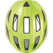 Abus Macator racefietshelm met goede ventilatie en sportief ontwerp, geschikt voor fietsers en instapniveau.