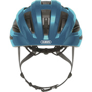 Abus Macator racefietshelm met goede ventilatie en sportief ontwerp, geschikt als instaphelm voor wielrenners.