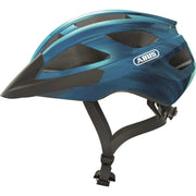 Abus Macator racefietshelm met goede ventilatie en sportief ontwerp, lichtgewicht instaphelm voor wielrenners.