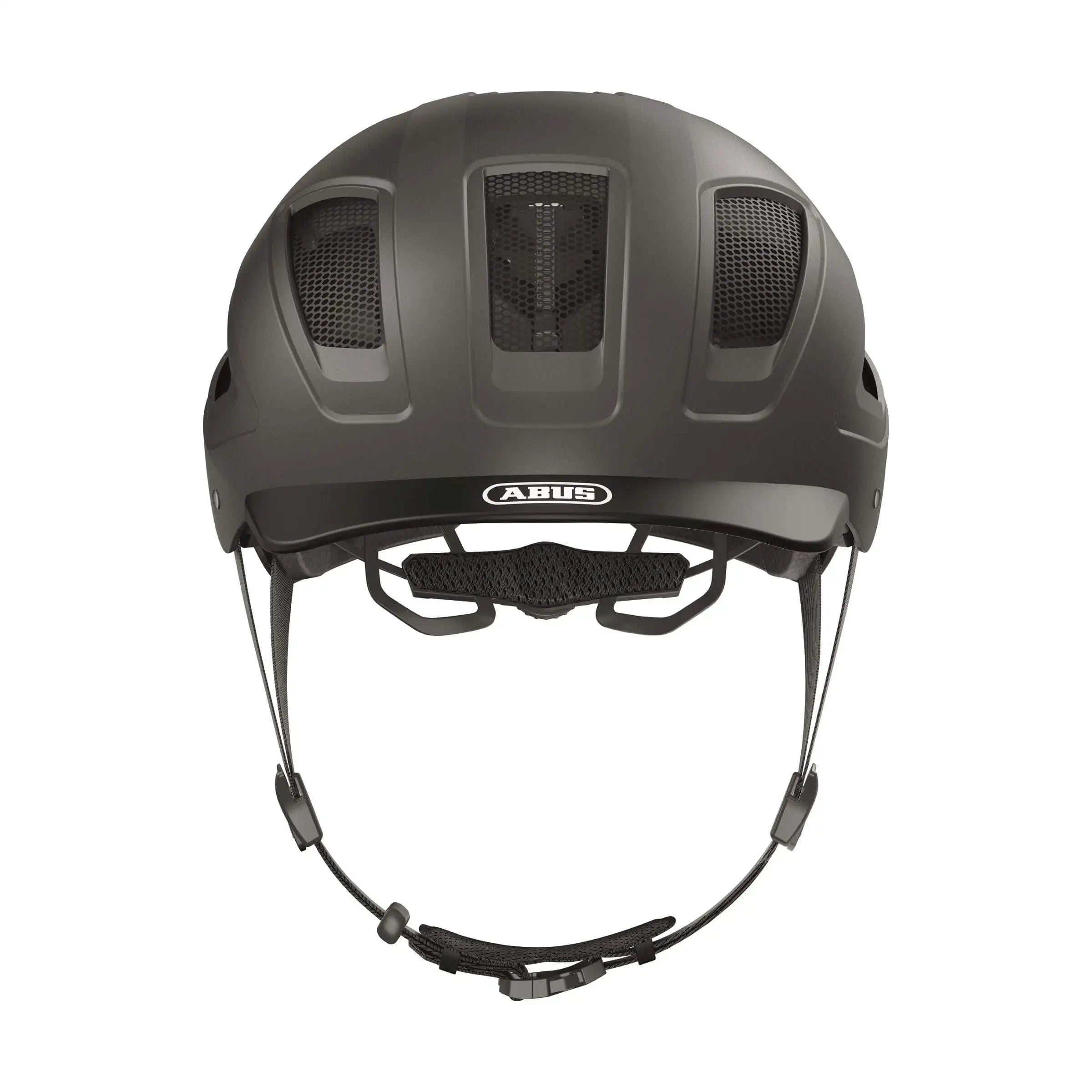 Abus Hyban 2.0 Mips speed pedelec fietshelm, zwart met ventilatiegaten en verstelbare riem, veiligheidshelm voor snelle e-bikes