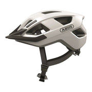 Abus Aduro 3.0 stadshelm voor e-bike met geoptimaliseerde ventilatie en comfortabele pasvorm, zichtbaar van voren.