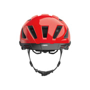 Abus Speed Pedelec helm met geïntegreerde oplaadbare lamp, lichte fietshelm voor snelle e-bikes en comfort.