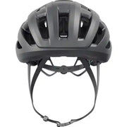 Abus Powerdome Mips racefietshelm in wit met ventilatieopeningen en verstelbare riem, gemaakt in Italië