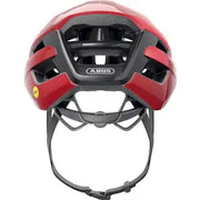 Abus Powerdome Mips racefietshelm in wit met ventilatiegaten en verstelbare riem, gemaakt in Italië