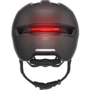 Abus Hud-Y Urban E-bike helm met oplaadbare magnetische achter-LED, comfortabele en veilige fietshelm voor stadsritten