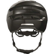 Abus Purl-Y Speed Pedelec fietshelm, NTA-geclassificeerd, met ventilatieopeningen en verstelbare riem, op een witte achtergrond