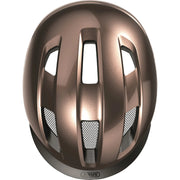 Abus Purl-Y Speed Pedelec fietshelm, NTA geclassificeerd, lichtgewicht en veilige helm voor snelle e-bikes, zwart met verstelbare kraag.