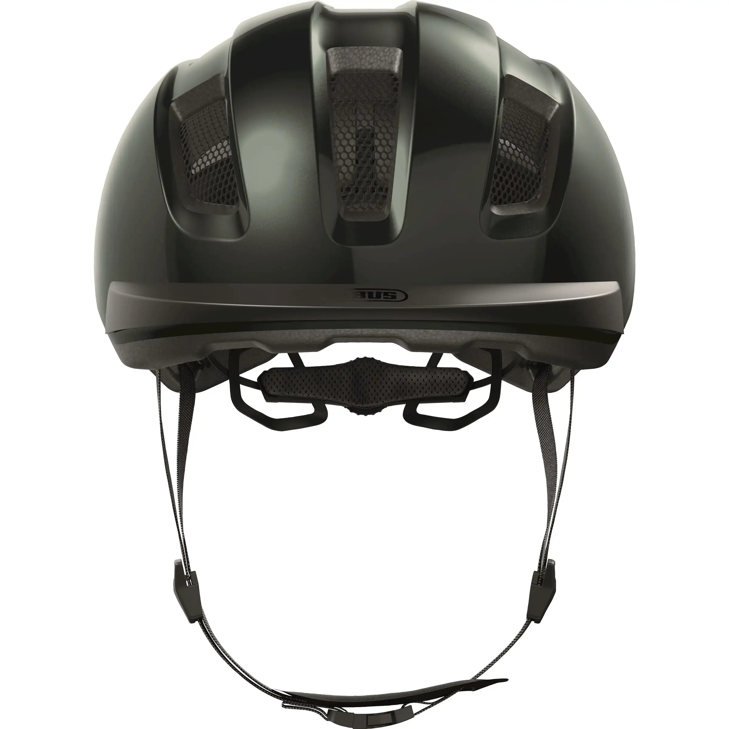 Abus Purl-Y Speed Pedelec fietshelm met NTA classificatie, lichtgewicht en aerodynamisch ontwerp, zichtbaar in de afbeelding.