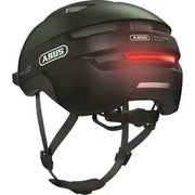 Abus Purl-Y Ace speed pedelec fietshelm met geïntegreerd oplaadbaar LED-licht en NTA-geclassificeerd, veilig en stijlvol ontwerp