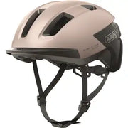 Abus Purl-Y Ace Speed Pedelec helm met NTA-classificatie en oplaadbaar LED-licht, zwart met ventilerende ontwerp en verstelbare riem