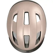 Abus Purl-Y Ace speed pedelec helm met geavanceerde NTA-classificatie en geïntegreerd oplaadbaar LED-licht, veilig en comfortabel.