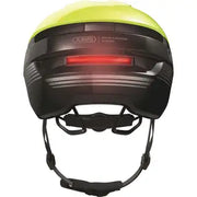 Abus Purl-Y Ace speed pedelec helm met geïntegreerd oplaadbaar LED-licht en NTA-geclassificeerde veiligheid, lichte en comfortabele pasvorm