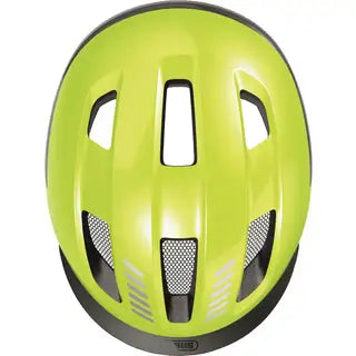 Abus Purl-Y Ace Speed Pedelec Helm, zwart met ventilatiegaten, ontworpen voor snelheid en veiligheid op de fiets.