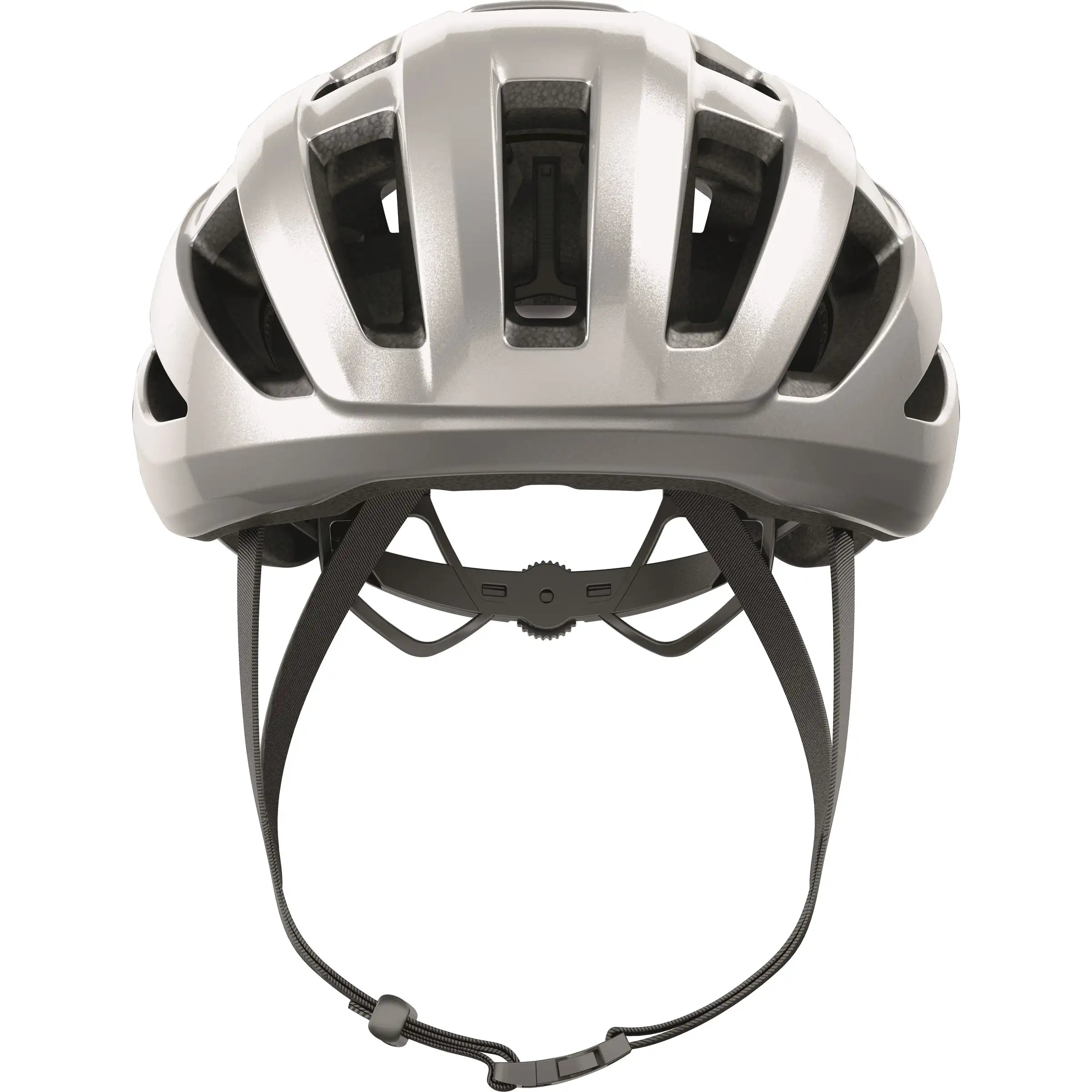 Abus Powerdome racefietshelm met ventilatie en zoom ace, Made in Italië, lichte fietshelm voor wielrenners.